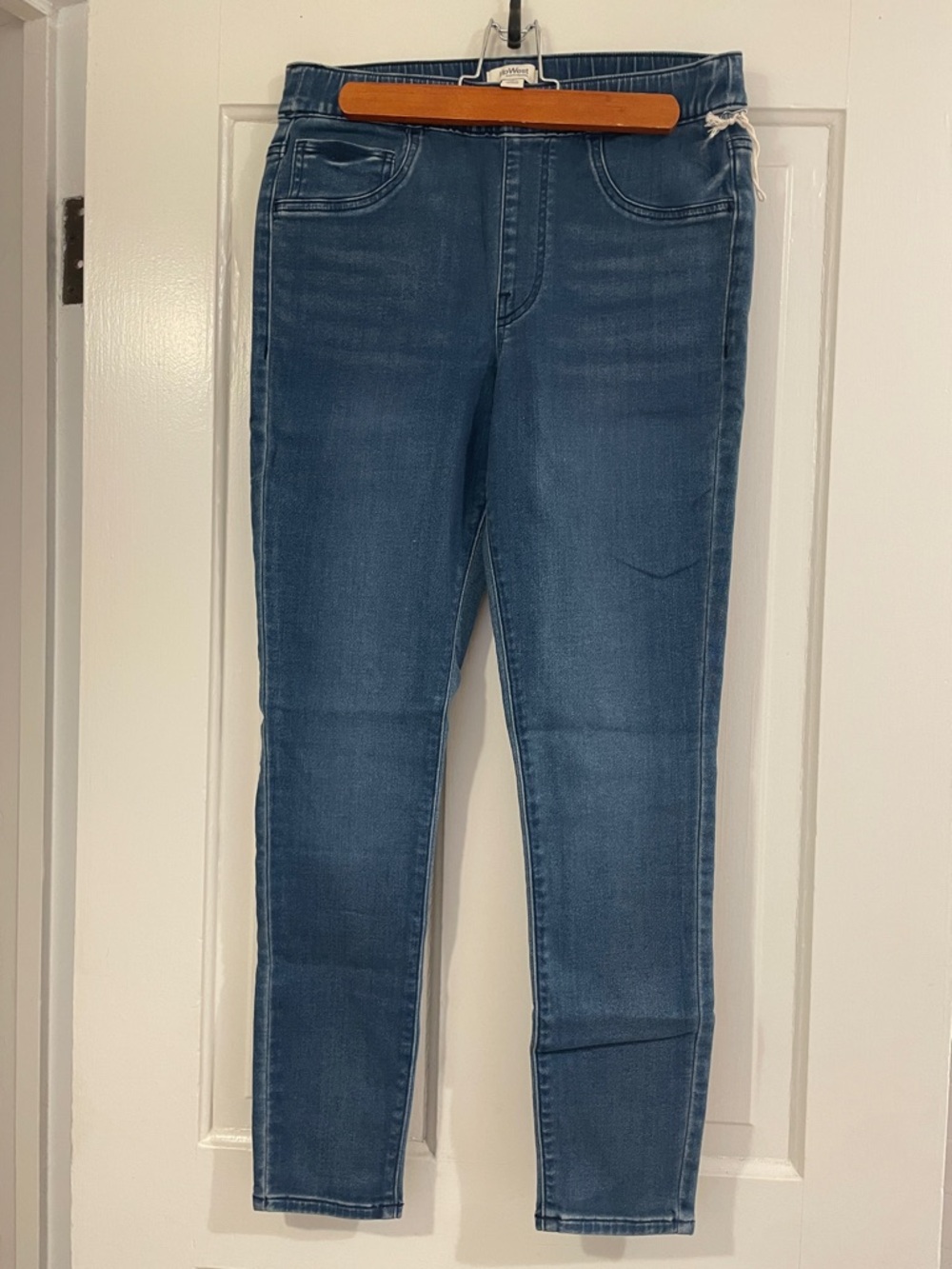 UpWest Medium Blue Women's Stretch Denim Leggings